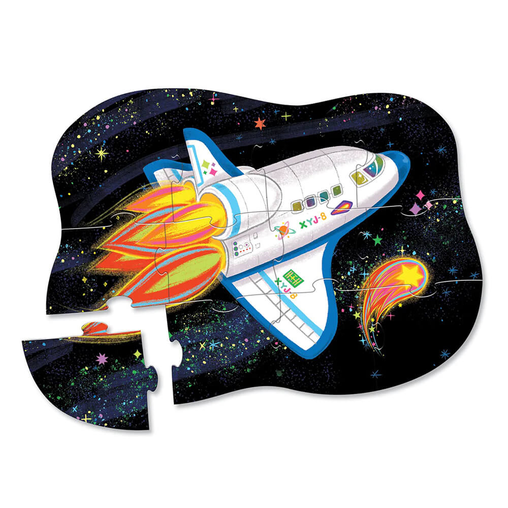 Crocodile Creek 12-Piece Mini Puzzle - Blast Off